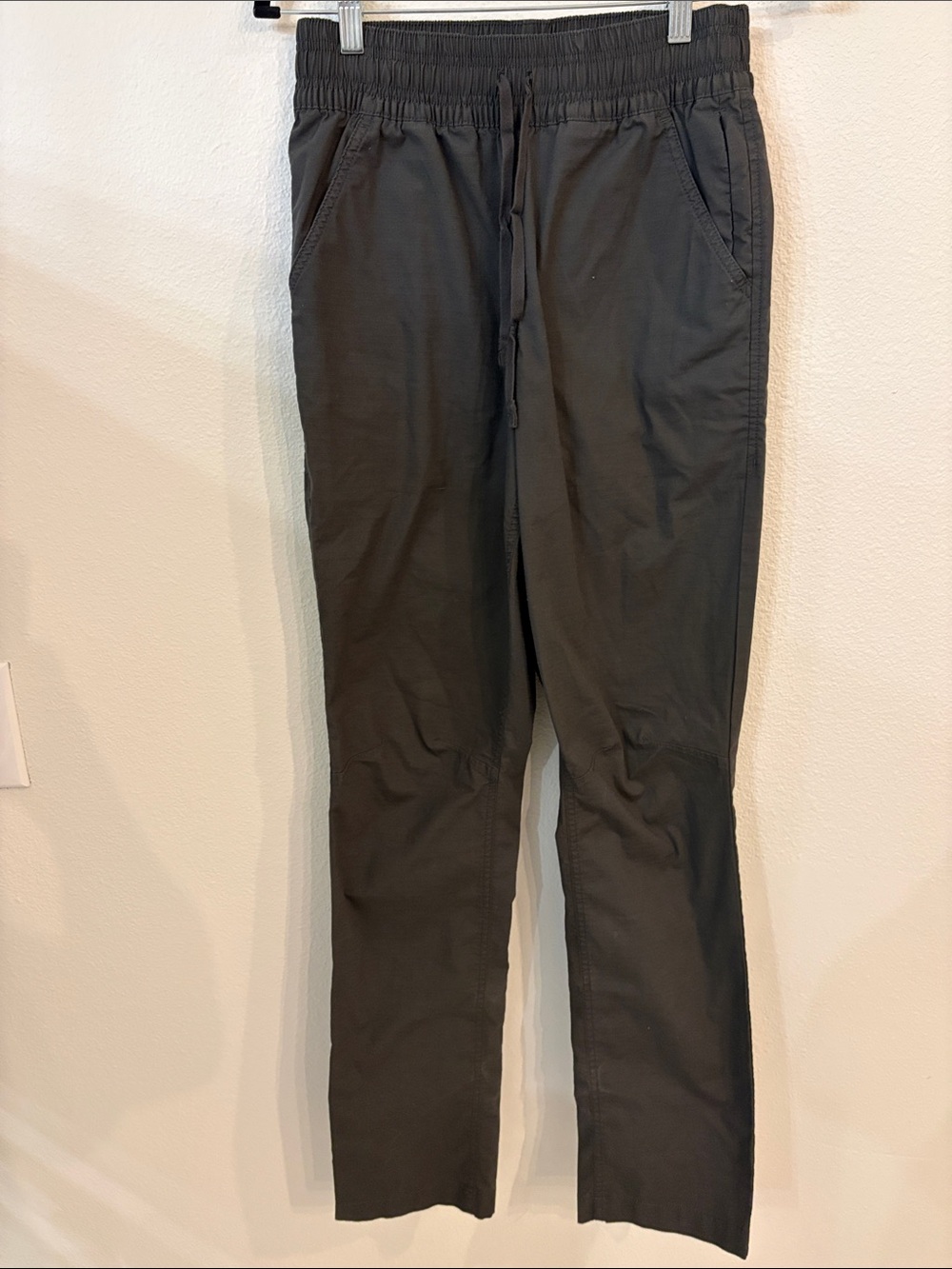 prAna Women's Palisades Ripstop E-Waist Pants Dark Iron Gray Size XS